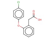 2-(4-氯苯氧基)<span class='lighter'>苯乙酸</span>
