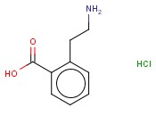2-(2-氨基乙基)苯<span class='lighter'>甲酸盐酸盐</span>