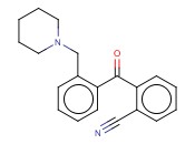 <span class='lighter'>2-CYANO-2</span>'-<span class='lighter'>PIPERIDINOMETHYL</span> <span class='lighter'>BENZOPHENONE</span>