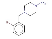 4-(<span class='lighter'>2-BROMOBENZYL</span>)PIPERAZIN-1-YLAMINE