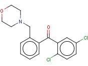 2,5-DICHLORO-2'-MORPHOLINOMETHYL BENZOPHENONE