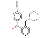 4'-<span class='lighter'>CYANO-2-THIOMORPHOLINOMETHYL</span> <span class='lighter'>BENZOPHENONE</span>