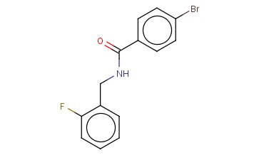 4-BROMO-N-(2-FLUOROBENZYL)BENZAMIDE