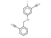 5-([(2-CYANOPHENYL)METHYL]AMINO)-<span class='lighter'>2-FLUOROBENZONITRILE</span>