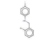 N-[(2-BROMOPHENYL)METHYL]-<span class='lighter'>4-IODOANILINE</span>