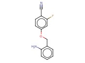 4-[(2-AMINOPHENYL)METHOXY]-<span class='lighter'>2-FLUOROBENZONITRILE</span>