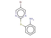 2-[(5-<span class='lighter'>溴</span>嘧啶-2-基)硫代]<span class='lighter'>苯胺</span>