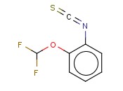 2-(二氟甲氧基)苯基<span class='lighter'>异</span><span class='lighter'>硫</span><span class='lighter'>氰酸</span><span class='lighter'>酯</span>