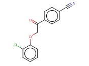 4-[2-(2-CHLOROPHENOXY)<span class='lighter'>ACETYL</span>]BENZONITRILE