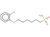 6-(2-CHLOROPHENOXY)<span class='lighter'>HEXANE</span>-1-SULFONAMIDE