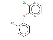 2-(2-BROMOPHENOXY)-3-<span class='lighter'>CHLOROPYRAZINE</span>