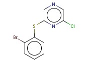 2-[(2-BROMOPHENYL)SULFANYL]-6-<span class='lighter'>CHLOROPYRAZINE</span>