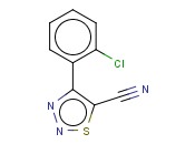 4-(2-<span class='lighter'>氯苯</span>基)-1,2,3-噻二唑-5-<span class='lighter'>甲</span><span class='lighter'>腈</span>