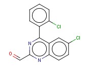 6-氯-4-(2-氯苯基)<span class='lighter'>喹啉</span>-2-<span class='lighter'>甲醛</span>
