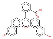 2-(11-羟基-3-<span class='lighter'>氧</span>代-3H-二苯并[c,h]<span class='lighter'>氧</span>杂蒽-7-基)苯甲酸