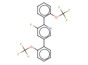 2,5-BIS(2-(TRIFLUOROMETHOXY)PHENYL)-<span class='lighter'>3-FLUOROPYRIDINE</span>
