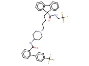N-(2,2,2-三氟乙基)-9-(4-[4-[4'-(三<span class='lighter'>氟</span>甲基)[1,1'-<span class='lighter'>联苯</span>]-2-甲酰氨基]哌啶-1-基]丁基)-9H-芴-9-甲酰胺