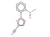 5-(2-硝基苯基)-2-<span class='lighter'>糠</span>腈