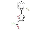 5-(2-氟苯基)-2-呋喃<span class='lighter'>甲</span><span class='lighter'>酰</span><span class='lighter'>氯</span>