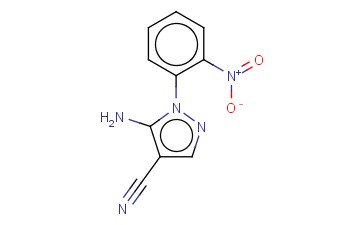 5-<span class='lighter'>氨基</span>-1-(2-硝基苯基)-1H-<span class='lighter'>吡唑</span>-4-甲腈