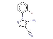 5 -<span class='lighter'>氨基</span>- 1 -（2 -溴苯基）- 1H -<span class='lighter'>吡唑</span>-4-甲腈