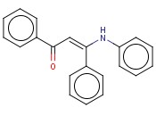1,3-<span class='lighter'>DIPHENYL</span>-3-PHENYLAMINO-PROPENONE