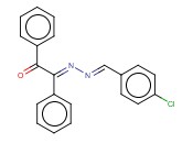 BENZIL, AZINE WITH <span class='lighter'>4-CHLOROBENZALDEHYDE</span>