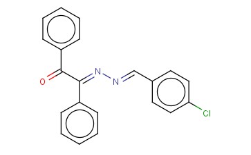 BENZIL, AZINE WITH <span class='lighter'>4-CHLOROBENZALDEHYDE</span>