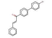1-(4'-溴联苯-4-<span class='lighter'>基</span>)-3-<span class='lighter'>苯基</span>-2-<span class='lighter'>丙烯</span>-1-<span class='lighter'>酮</span>