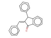 2-BENZYLIDENE-3-PHENYL-1-<span class='lighter'>INDANONE</span>