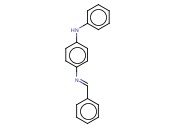 N-BENZYLIDENE-N'-PHENYL-1,4-<span class='lighter'>PHENYLENEDIAMINE</span>