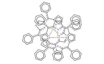 间四苯基卟吩-μ-<span class='lighter'>氧化铁</span>二聚体