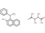 (S)-(+)-1-(A-AMINOBENZYL)-2-NAPHTHOL <span class='lighter'>TARTRATE</span> (SALT)