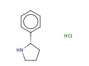(S)-2-<span class='lighter'>PHENYLPYRROLIDINE</span> <span class='lighter'>HYDROCHLORIDE</span> SALT
