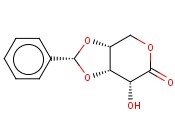 3,4-O-苄烯-D-核糖-delta-<span class='lighter'>内酯</span>