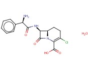 7-[(氨苯基<span class='lighter'>乙酰</span>基)氨基]-3-<span class='lighter'>氯</span>-8-<span class='lighter'>氧</span>代-1-氮杂二环[4.2.0]辛-2-烯-2-羧酸水合物