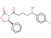 (4S)-3-[(5S)-5-(4-fluorophenyl)-5-hydroxypentanoyl]-4-phenyl-1,3-oxazolidin-2-one