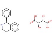 (S)-1,2,3,4-TETRAHYDRO-1-PHENYLISOQUINOLINE D-(-)-<span class='lighter'>TARTRATE</span>