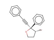 (2R,3R)-3-BROMO-2-PHENYL-2-(PHENYLETHYNYL)<span class='lighter'>TETRAHYDROFURAN</span>