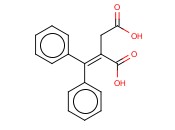2-BENZHYDRYLIDENE-<span class='lighter'>SUCCINIC</span> ACID