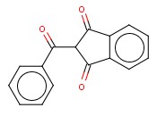 2-苯甲酰-1,3-<span class='lighter'>茚</span>满二<span class='lighter'>酮</span>