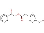 4-(溴甲基)<span class='lighter'>苯乙</span>酸<span class='lighter'>苯乙酮</span>酯