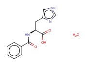 苯甲酰-<span class='lighter'>L-</span>组<span class='lighter'>氨酸</span><span class='lighter'>一水合物</span>