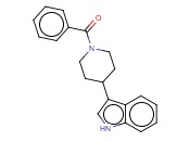 1-苯甲酰基-4-(1H-<span class='lighter'>吲哚</span>-3-<span class='lighter'>基</span>)哌啶