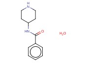4-<span class='lighter'>苯</span><span class='lighter'>甲</span><span class='lighter'>酰</span><span class='lighter'>氨基</span>哌啶水合物