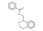 1-[(<span class='lighter'>苯</span><span class='lighter'>甲</span><span class='lighter'>酰</span>氨基)<span class='lighter'>甲基</span>]-1,2,3,4-四氢异喹啉