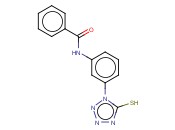 N-(3-(5-<span class='lighter'>巯基</span>-1H-四唑-1-基)苯基)苯甲酰胺