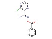 O2-BENZOYL-3-<span class='lighter'>CHLOROPYRAZINE</span>-2-CARBOHYDROXIMAMIDE