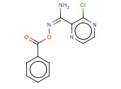 O2-BENZOYL-3-<span class='lighter'>CHLOROPYRAZINE</span>-2-CARBOXIMIDAMIDE