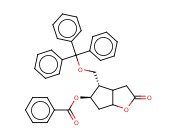 (-)-3-羰基-6-Β -三苯甲基<span class='lighter'>氧</span>-7-Α -苯甲酰<span class='lighter'>氧</span>-2-<span class='lighter'>氧</span>杂双环[ 3.3.0 ]辛烷
